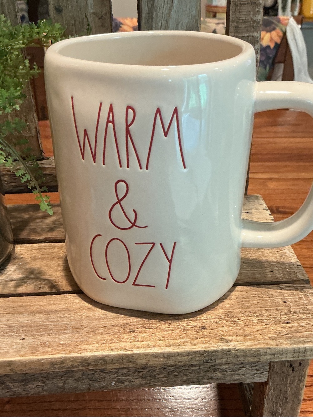 EUC - Rae Dunn WARM & COZY Mug